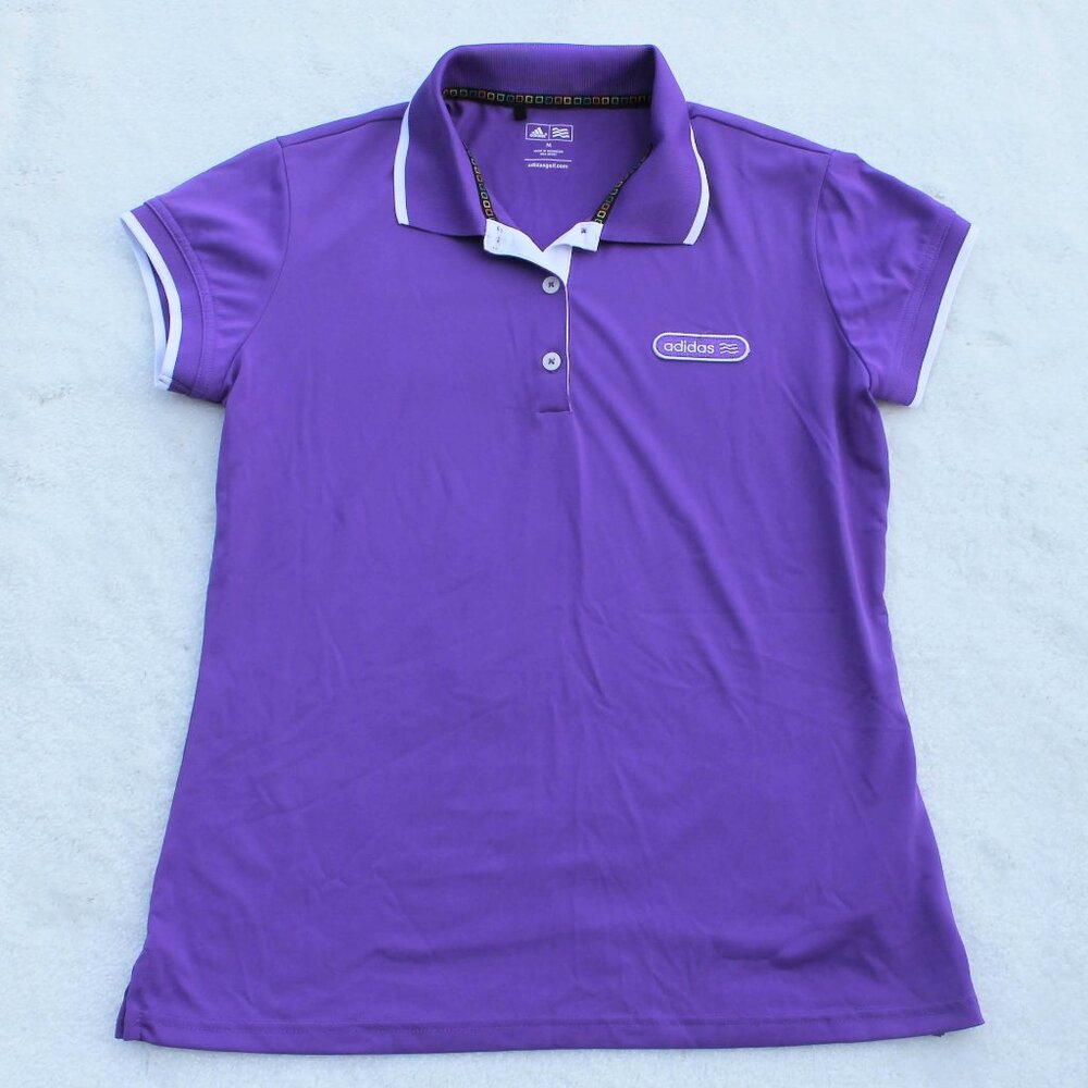 💜⛳️Adidas women's golf polo shirt